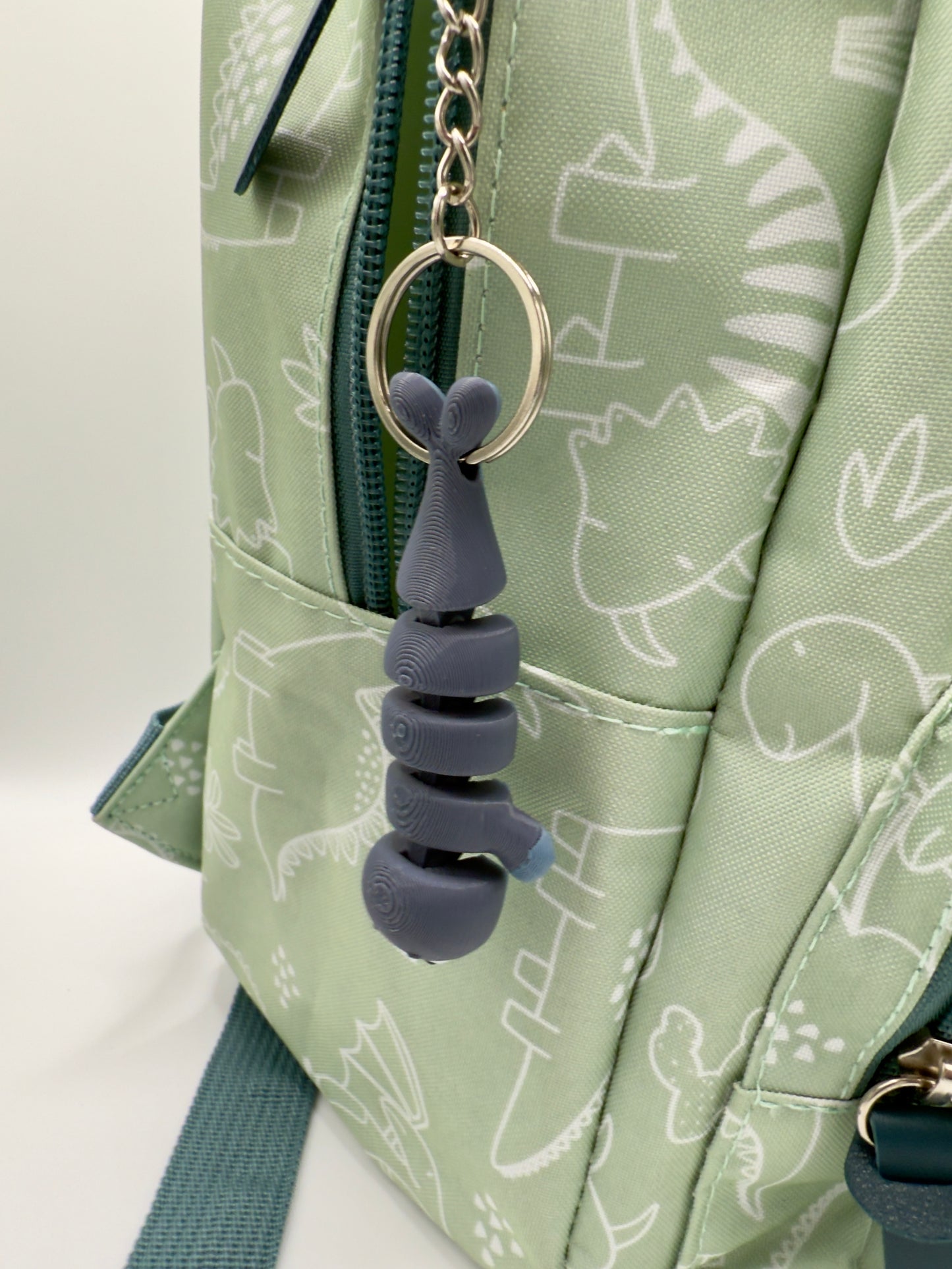 Zeehond Sleutelhanger - Handgemaakte, Schattige Accessoire voor Sleutels of Tas - Large