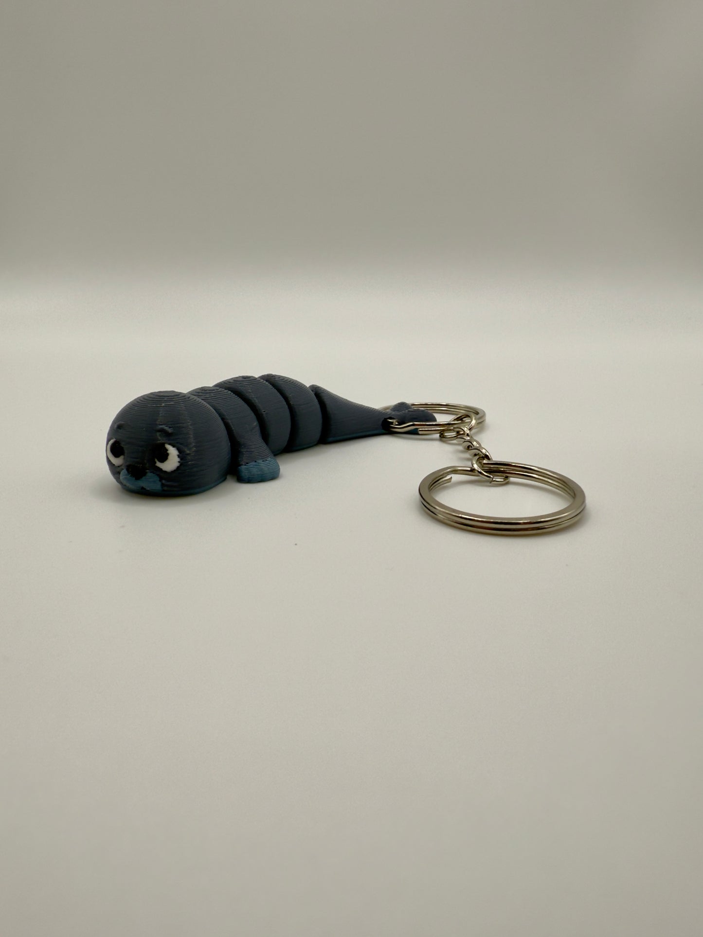 Zeehond Sleutelhanger - Handgemaakte, Schattige Accessoire voor Sleutels of Tas - Large