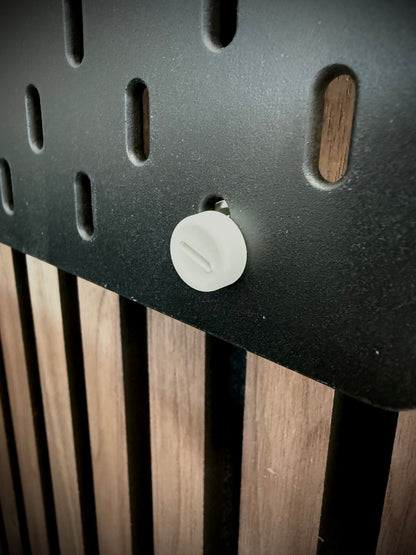 Skådis Afdekdopjes (Set van 4) – Covers voor Kunststof Bevestiging IKEA Pegboard