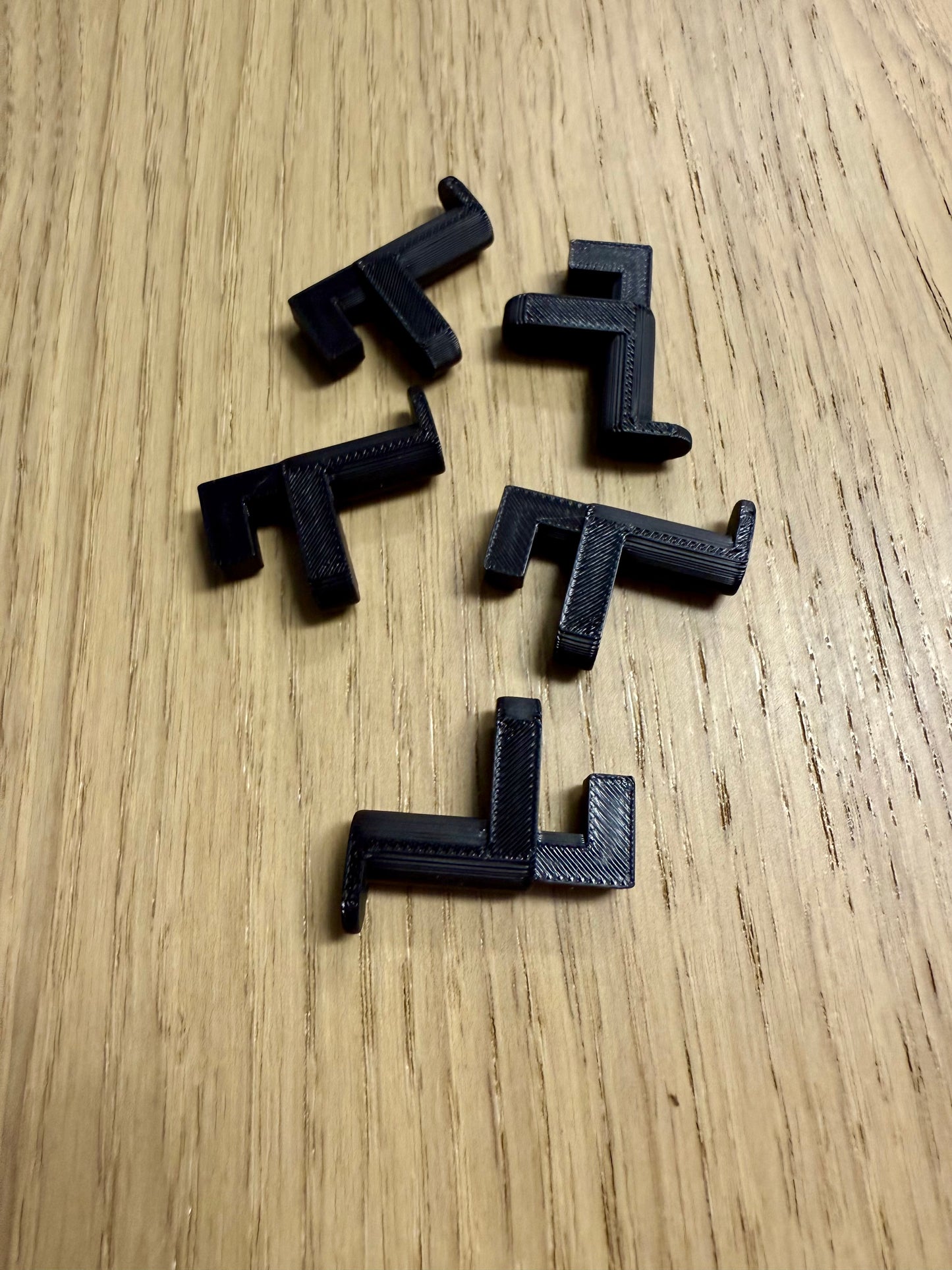 Skådis Haken Set (5 stuks) - Kleine Ophanghaak voor IKEA Skådis Pegboard